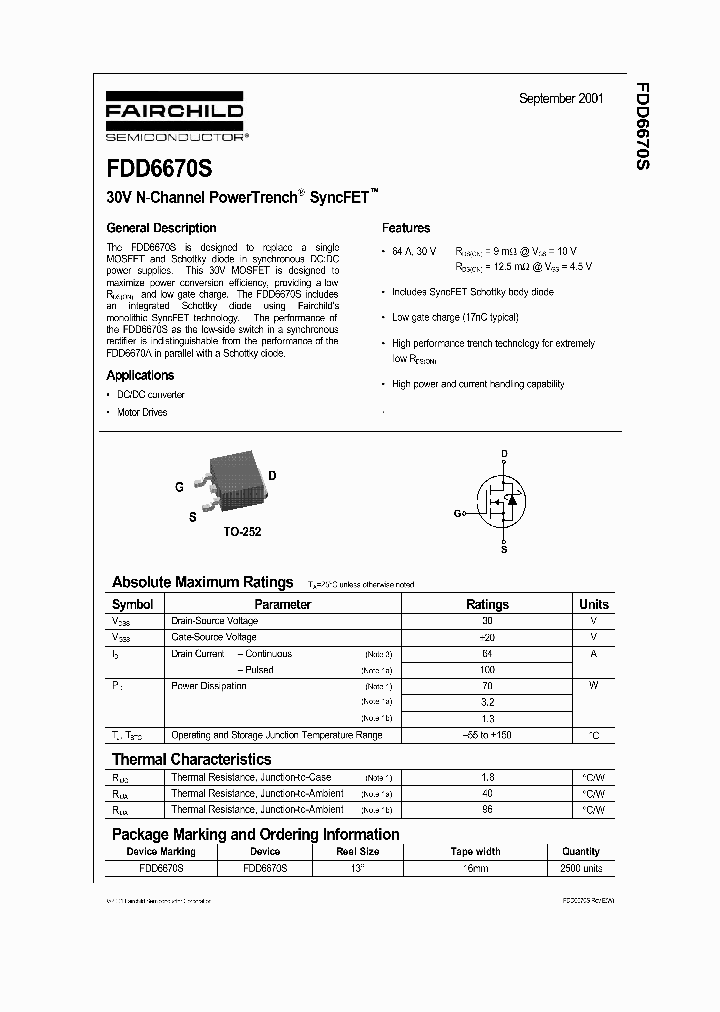 FDD6670S_266399.PDF Datasheet