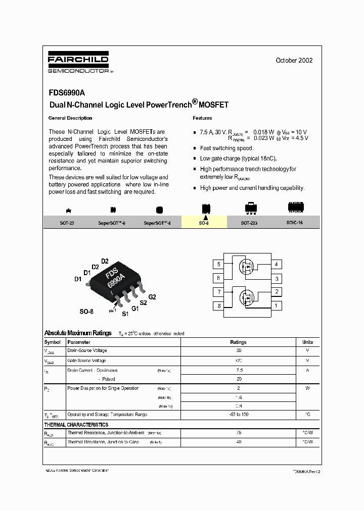 FDS6990A_203392.PDF Datasheet