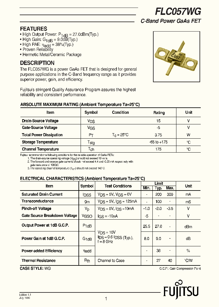 FLC057WG_301164.PDF Datasheet