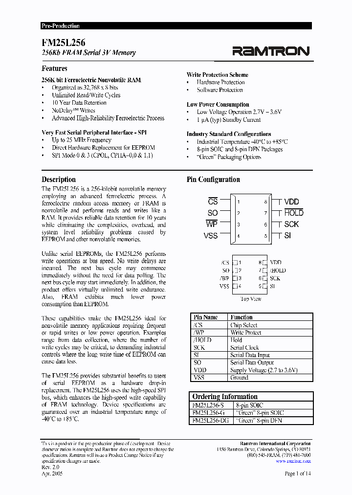 FM25L256-S_273832.PDF Datasheet