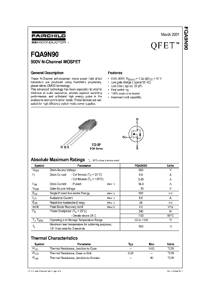 FQA9N90_239490.PDF Datasheet