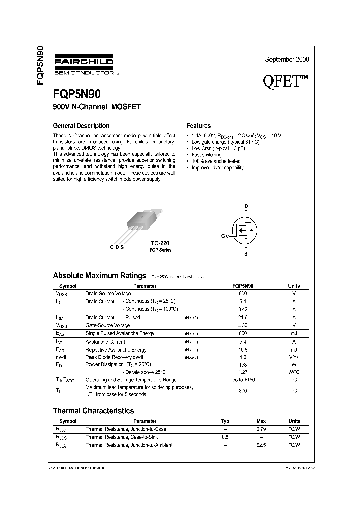 FQP5N90_273778.PDF Datasheet