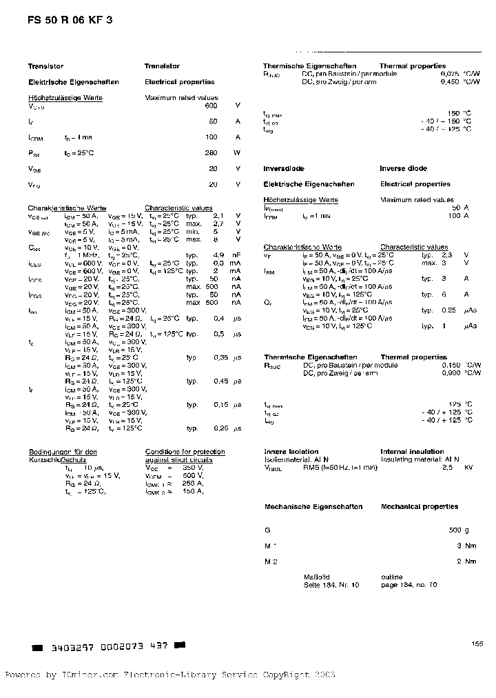 FS50R06KF3_203158.PDF Datasheet