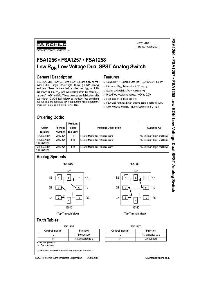 FSA1256FSA1257FSA1258_293403.PDF Datasheet