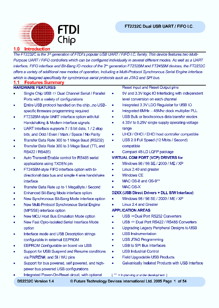 FT2232C_254773.PDF Datasheet