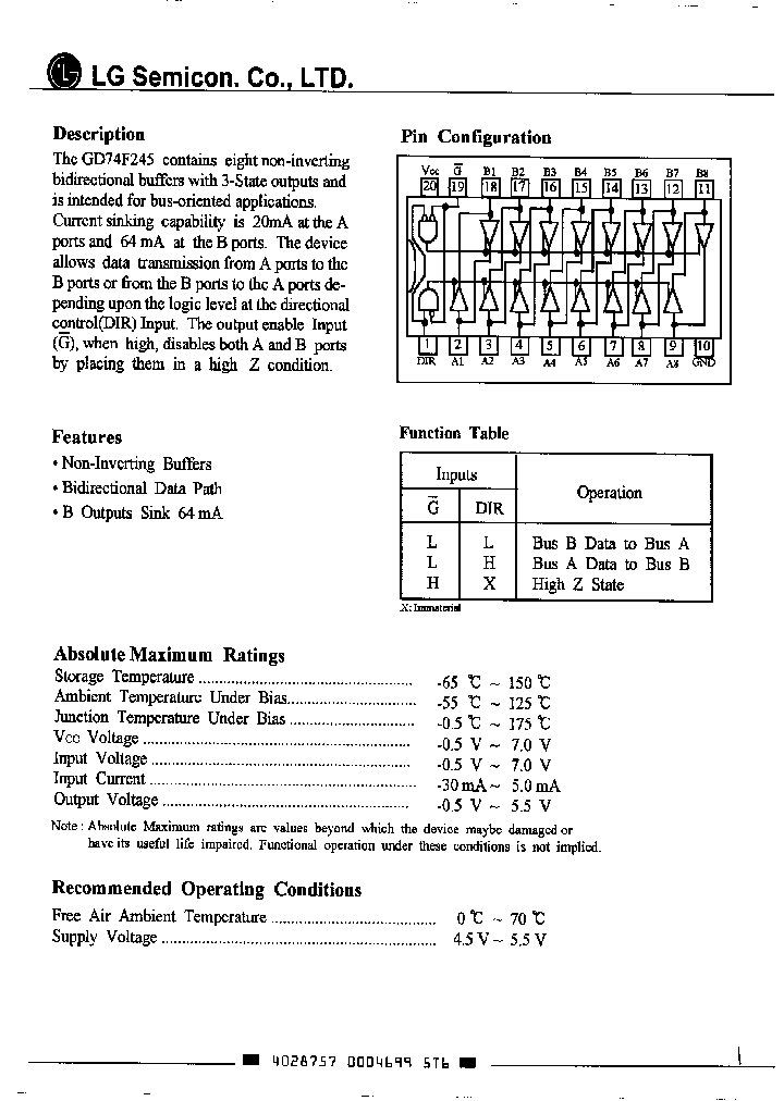 GD74F245_203238.PDF Datasheet