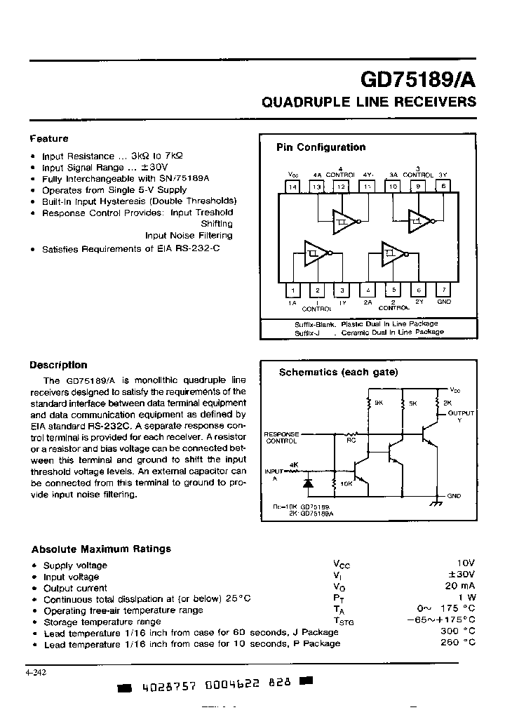 GD75189A_289423.PDF Datasheet