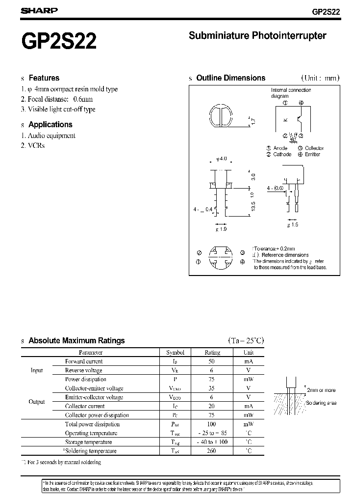 GP2S22_250102.PDF Datasheet