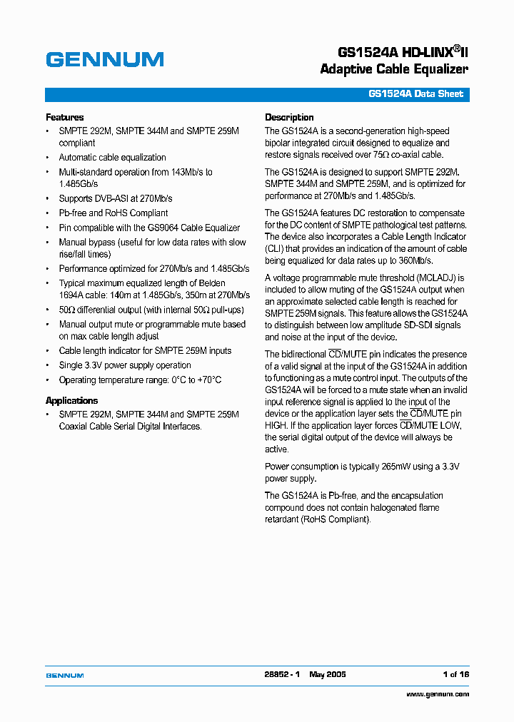 GS1524A_292527.PDF Datasheet
