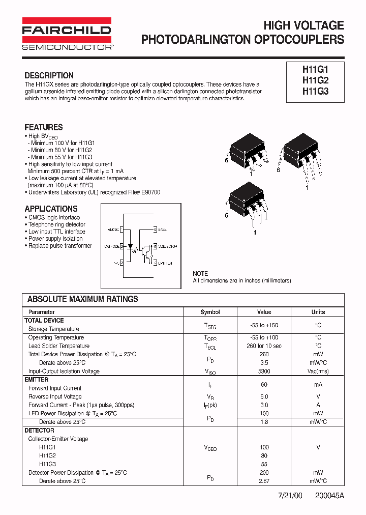 H11G3W_249085.PDF Datasheet