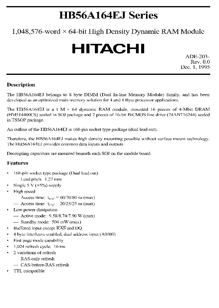 HB56A1632SERIES_283337.PDF Datasheet
