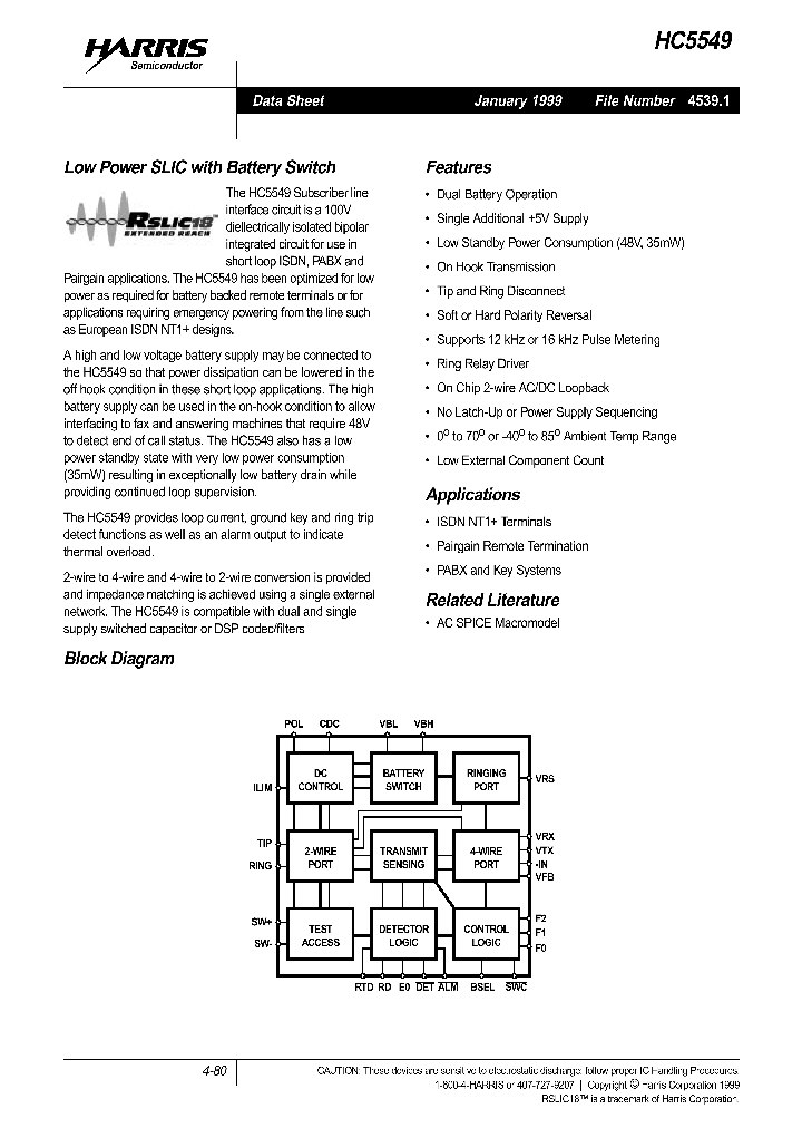 HC5549_210369.PDF Datasheet
