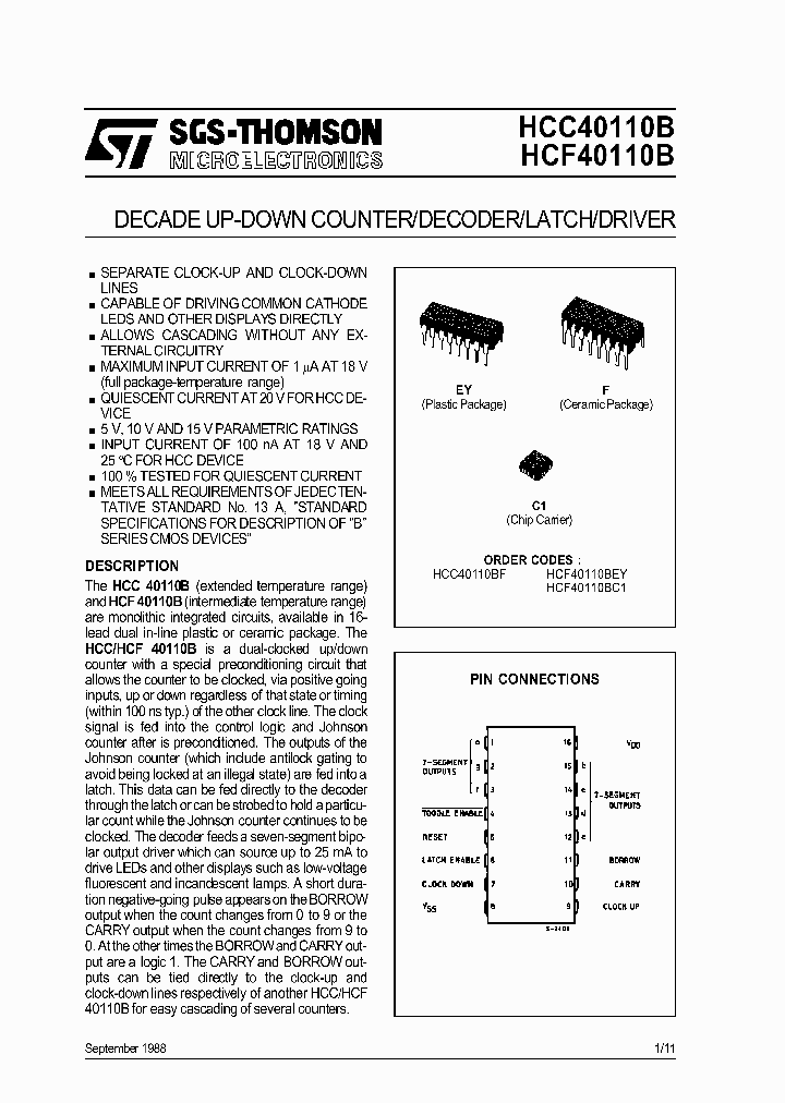 HCF40110BEY_129460.PDF Datasheet