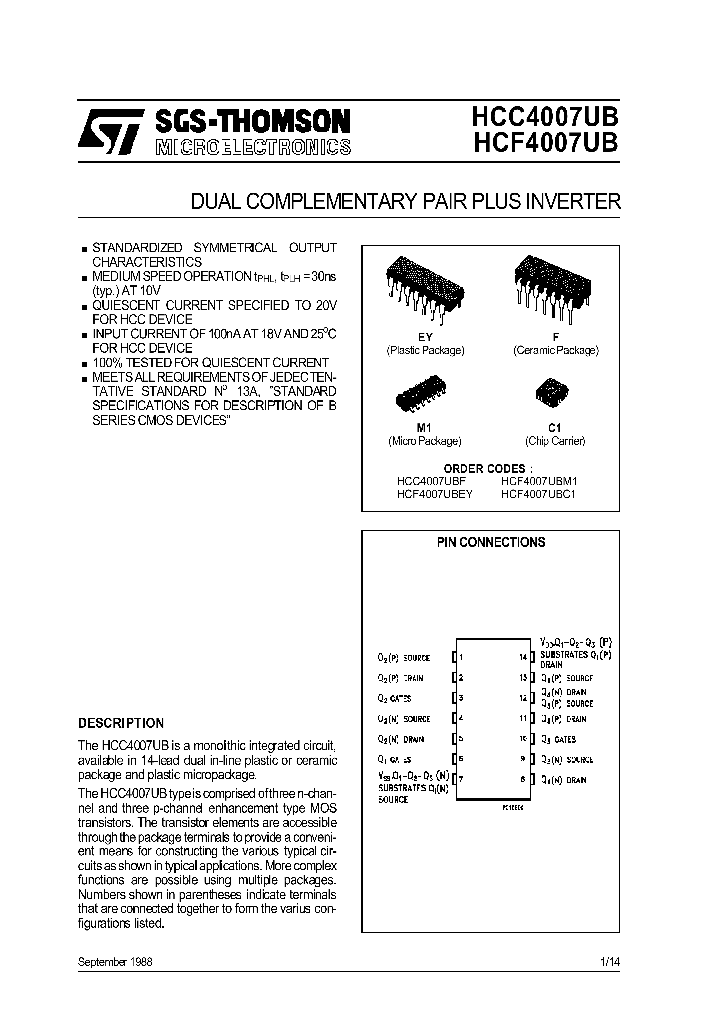 HCF4007UB_132440.PDF Datasheet