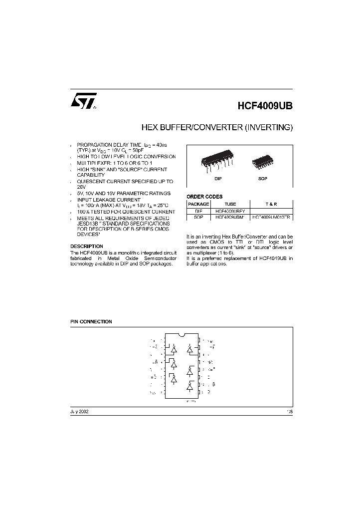 HCF4009U_282945.PDF Datasheet