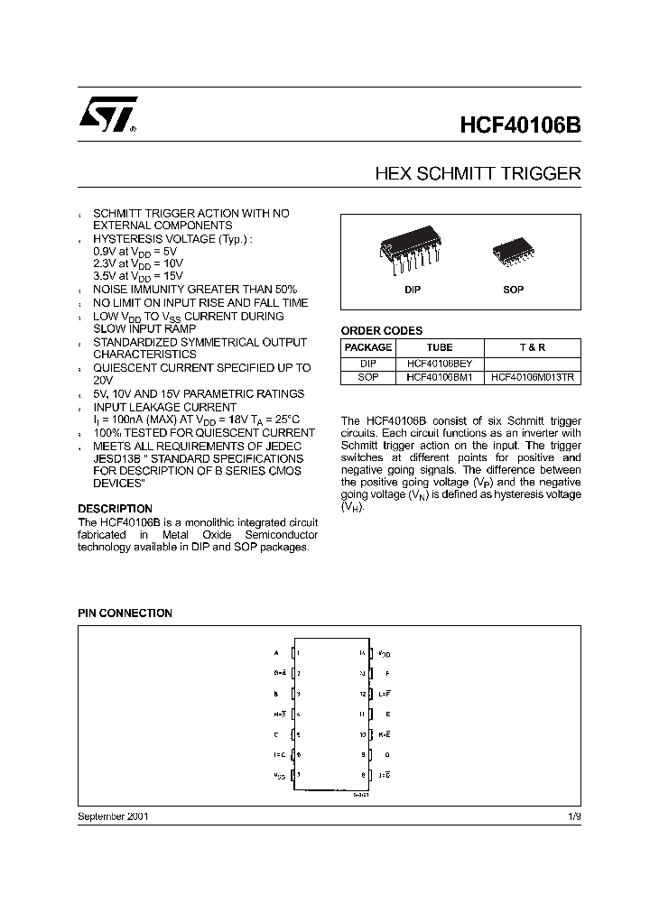 HCF40106_283950.PDF Datasheet