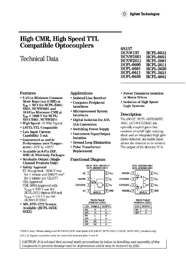 HCPL-0611_200279.PDF Datasheet