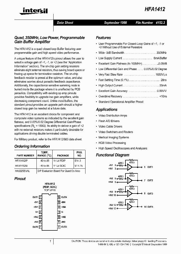 HFA1412_293537.PDF Datasheet