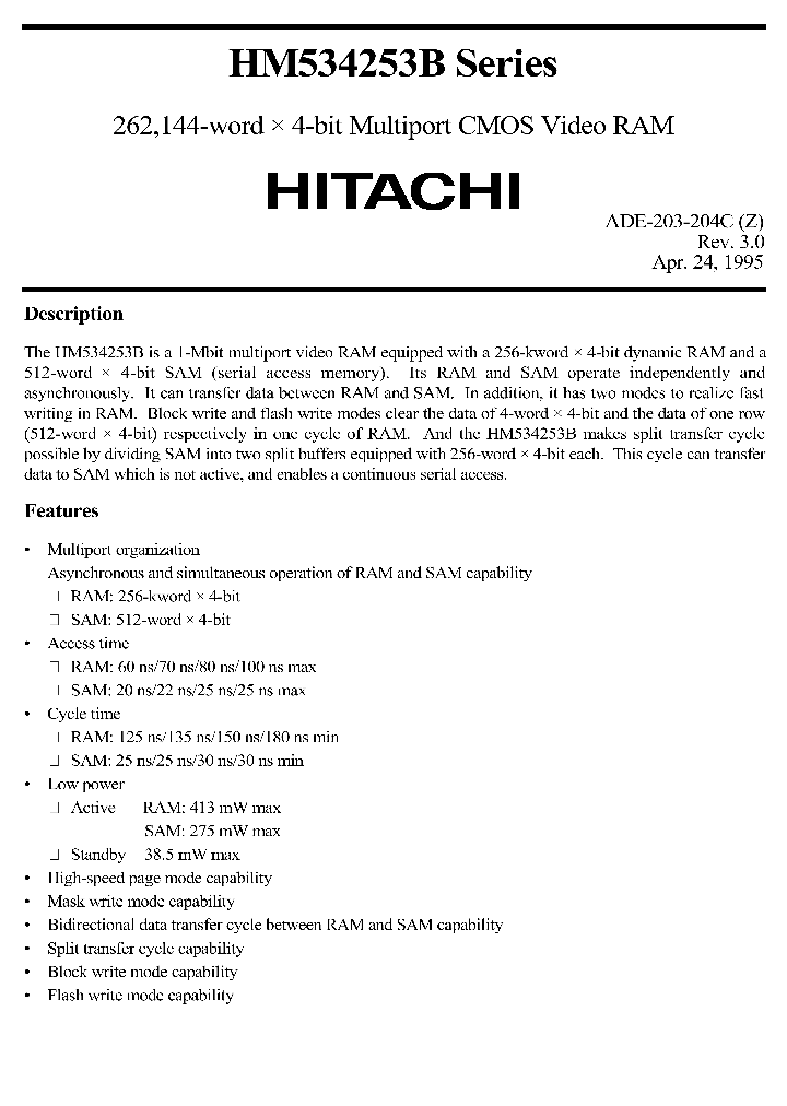 HM534253BSERIES_208207.PDF Datasheet