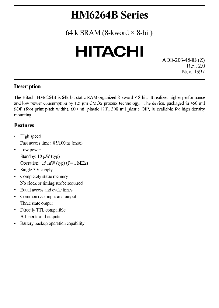 HM6264_2311.PDF Datasheet