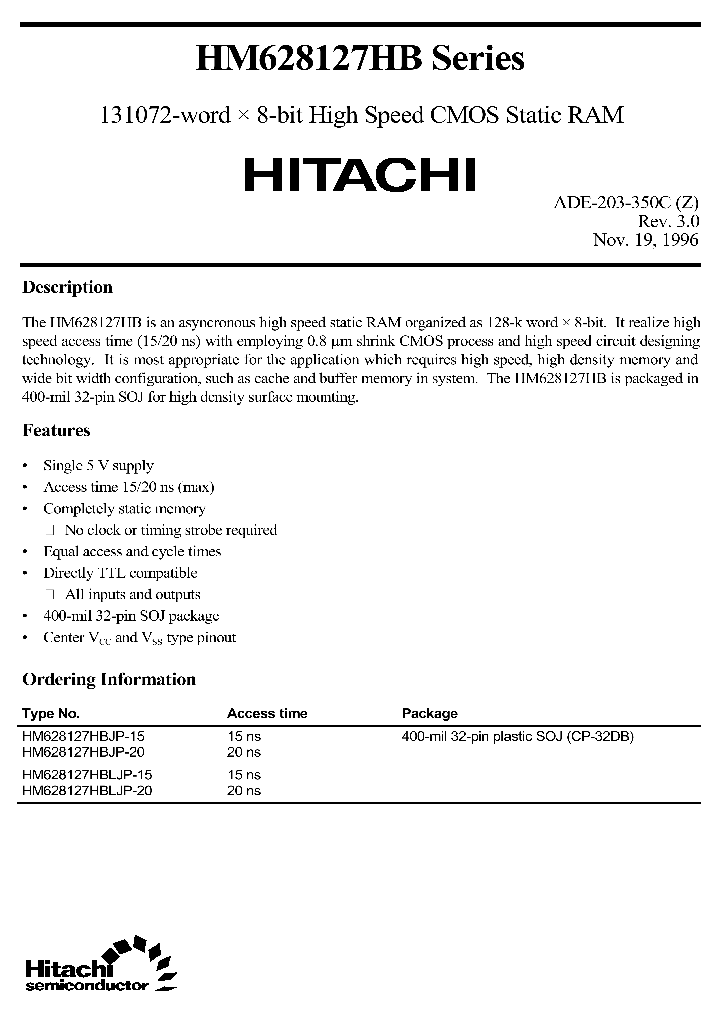 HM628127HBSERIES_213135.PDF Datasheet