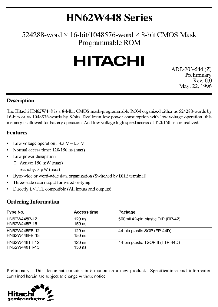 HN62W448SERIES_214681.PDF Datasheet