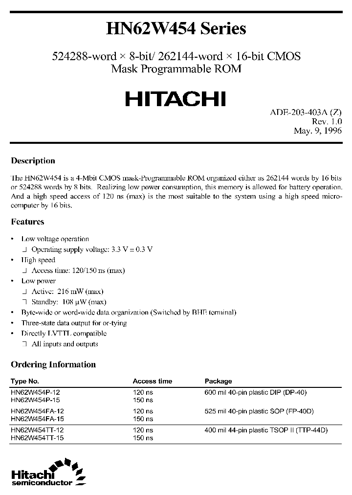 HN62W454SERIES_214745.PDF Datasheet