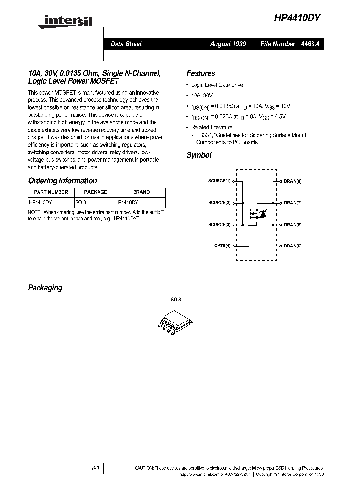 HP4410DY_256319.PDF Datasheet
