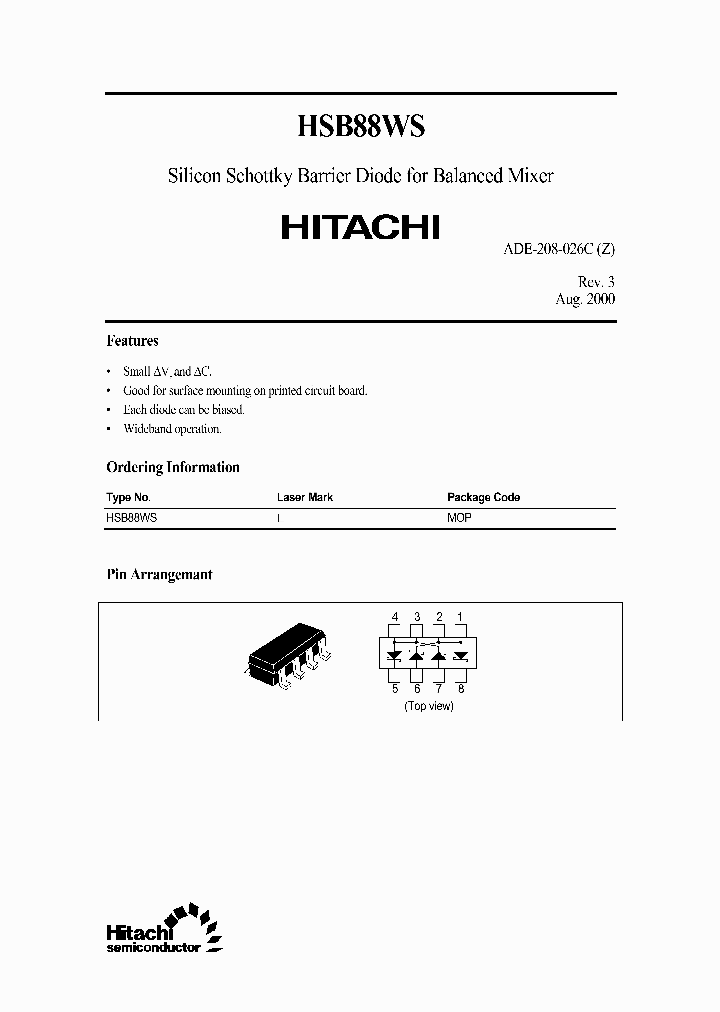 HSB88WS_301502.PDF Datasheet