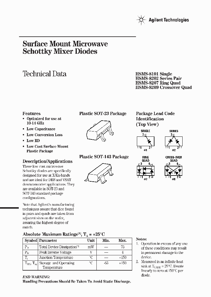 HSMS-8101_230483.PDF Datasheet