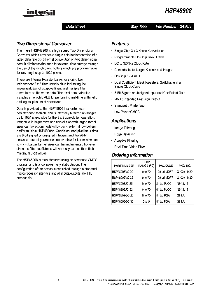 HSP48908_119077.PDF Datasheet