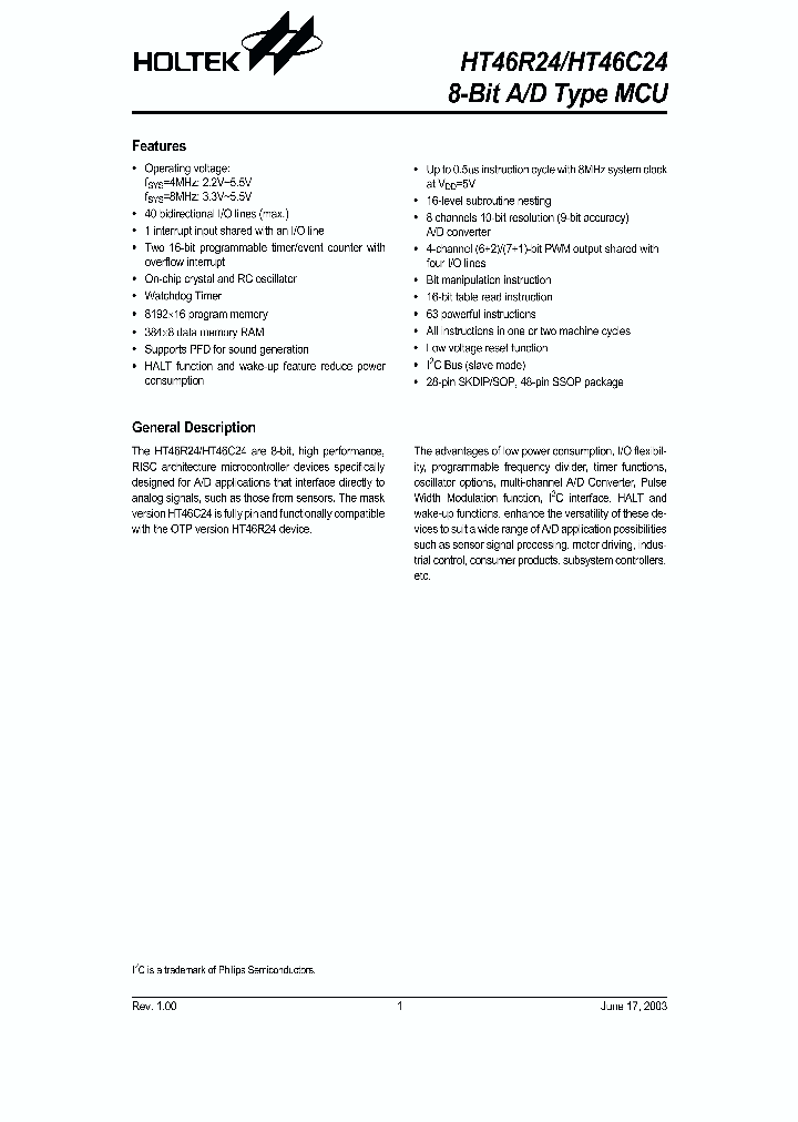 HT46R24_202825.PDF Datasheet