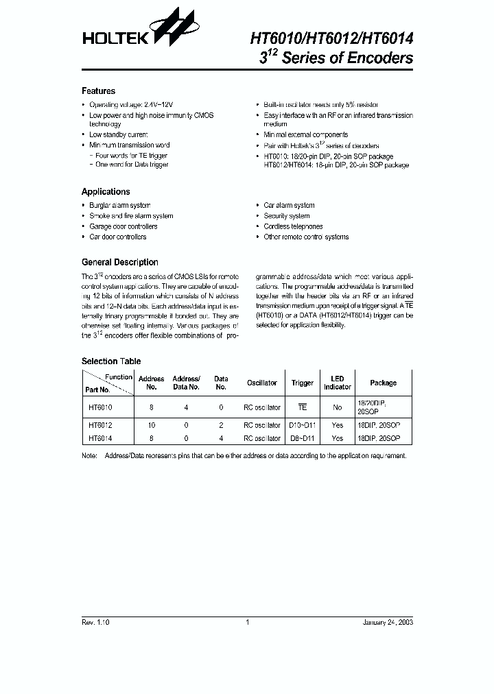 HT6012_288291.PDF Datasheet