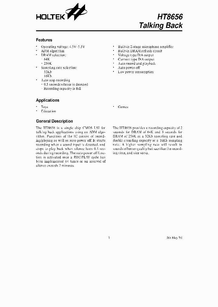 HT8656_301158.PDF Datasheet