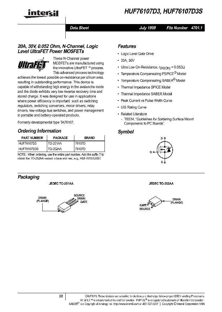HUF76107D3S_249894.PDF Datasheet