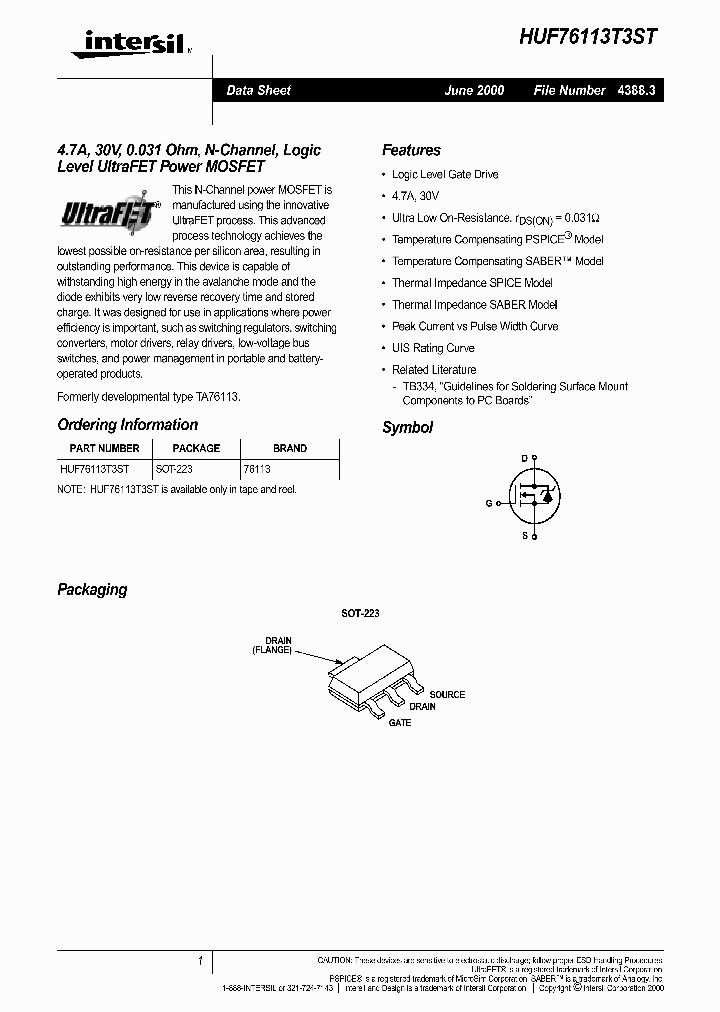HUF76113T3ST_293693.PDF Datasheet