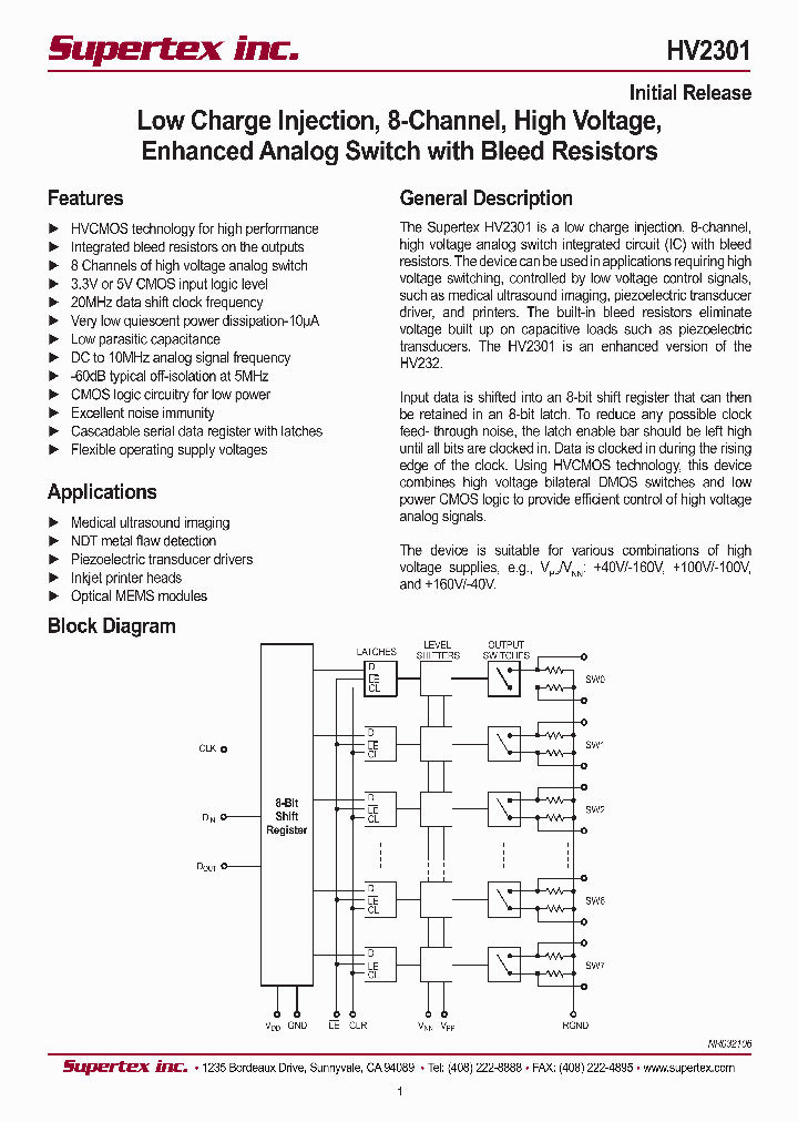 HV2301_283090.PDF Datasheet