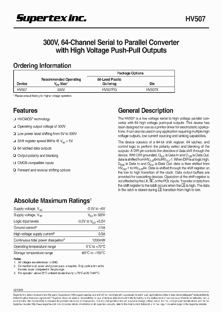 HV507PG_290717.PDF Datasheet