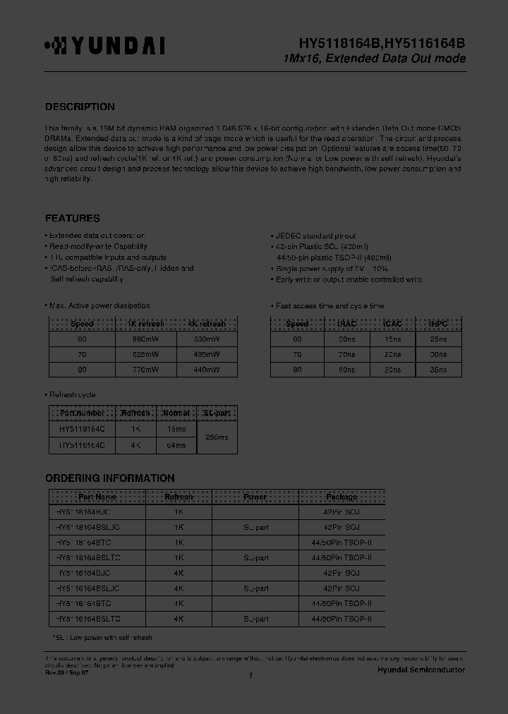 HY5118164_282175.PDF Datasheet