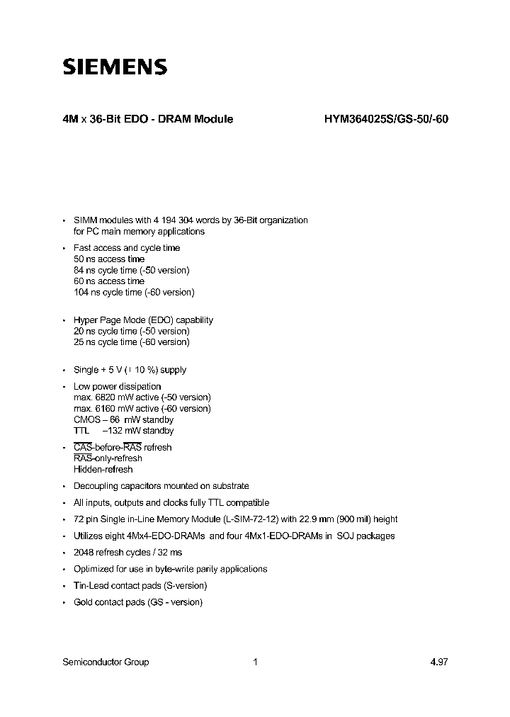 HYM364025GS-60_284894.PDF Datasheet