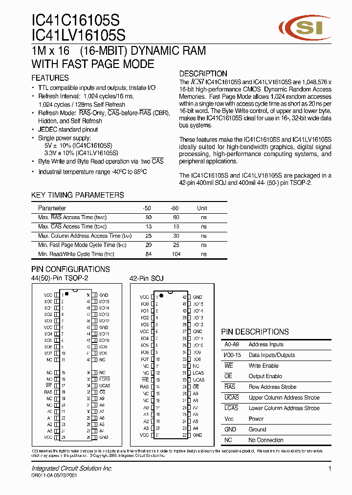 IC41C16105S_276893.PDF Datasheet