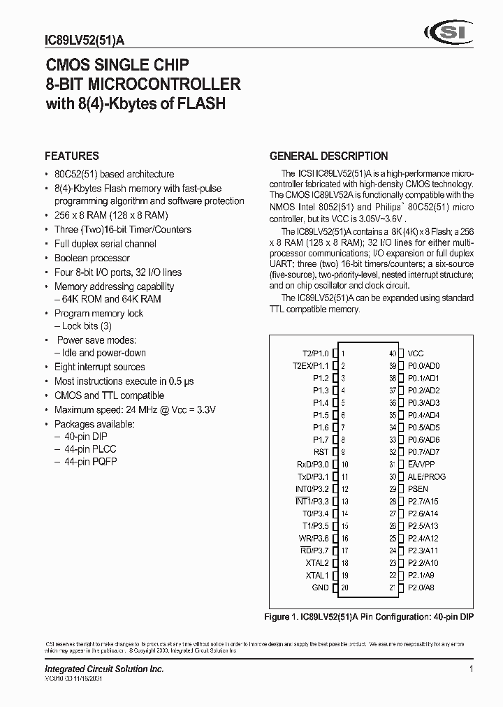 IC89LV51A_290145.PDF Datasheet