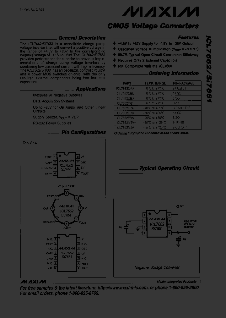 ICL7662_15097.PDF Datasheet