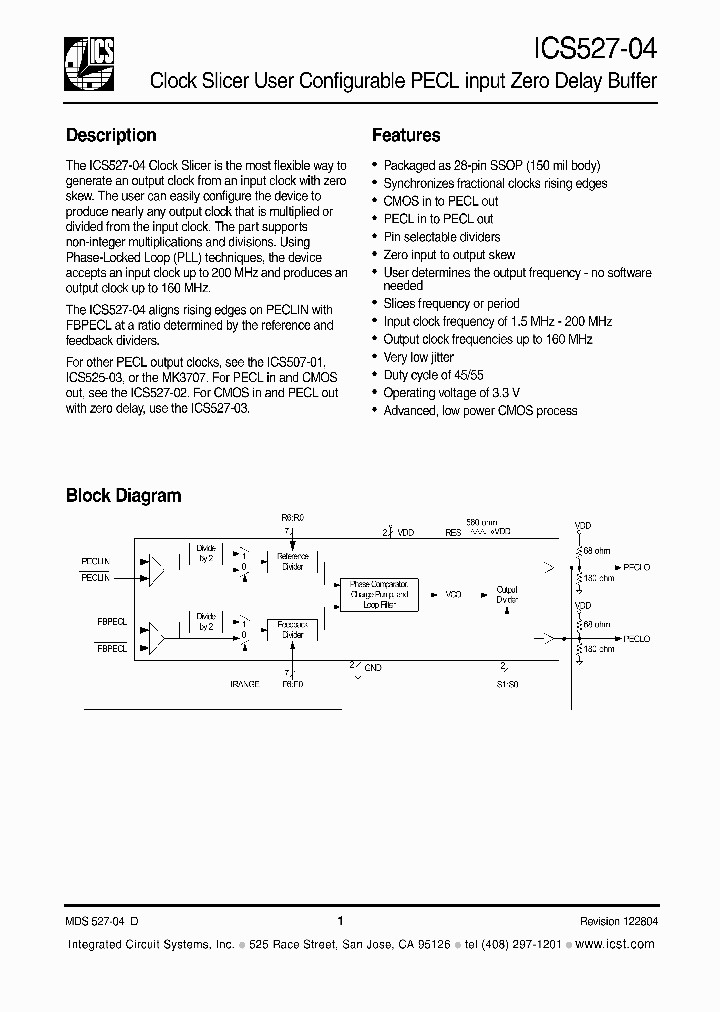 ICS527-04_276102.PDF Datasheet