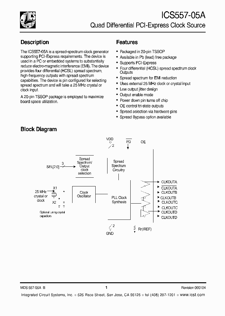 ICS557-05A_224402.PDF Datasheet