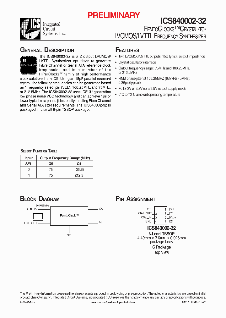 ICS840002-32_285410.PDF Datasheet
