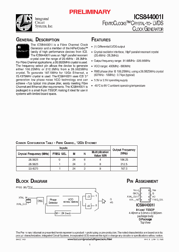 ICS844001I_281252.PDF Datasheet