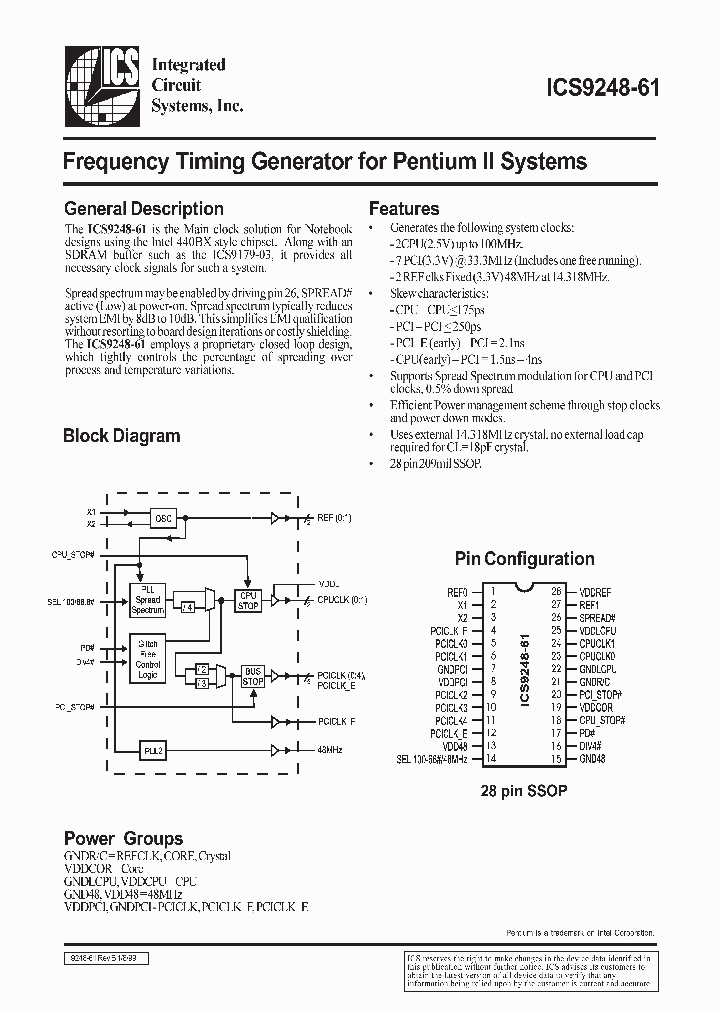 ICS9248-61_26382.PDF Datasheet