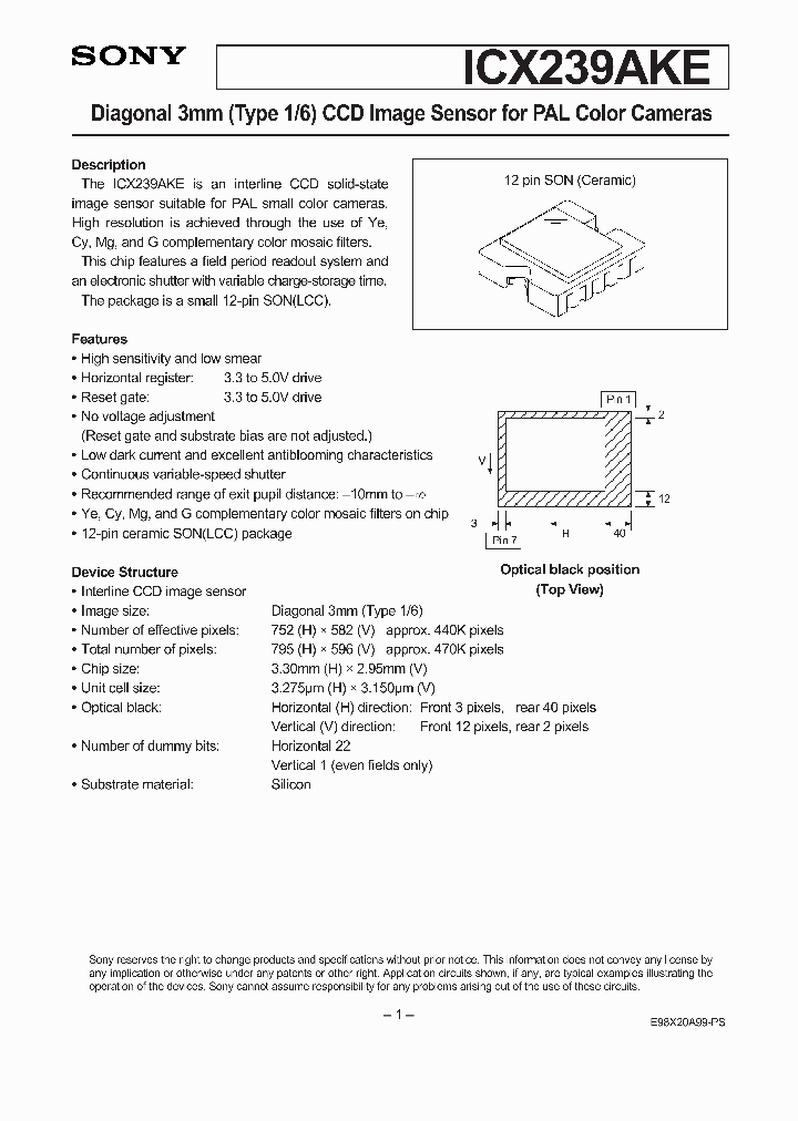 ICX239AKE_240059.PDF Datasheet