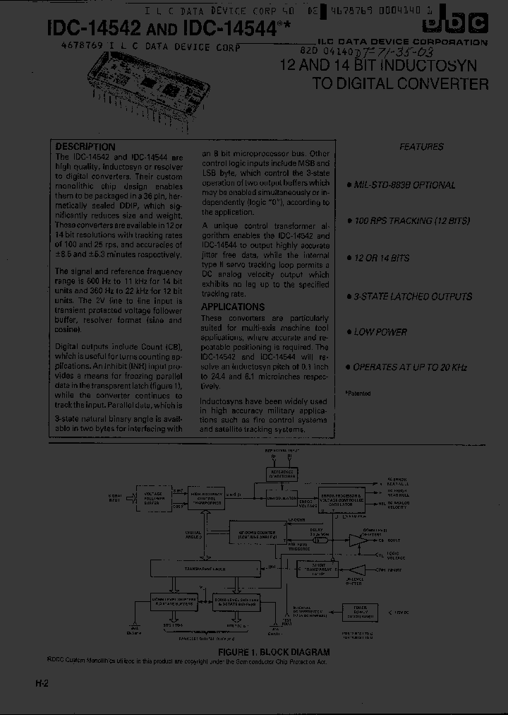 IDC14542_200750.PDF Datasheet